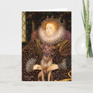 Rhodesian Ridgeback 1 - Queen Card