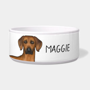 Rhodesian Ridgeback African Lion Dog Head And Name
