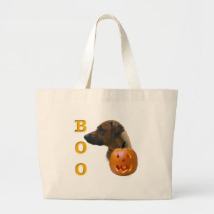 Rhodesian Ridgeback Boo Large Tote Bag