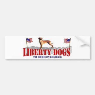 Rhodesian Ridgeback Bumper Sticker