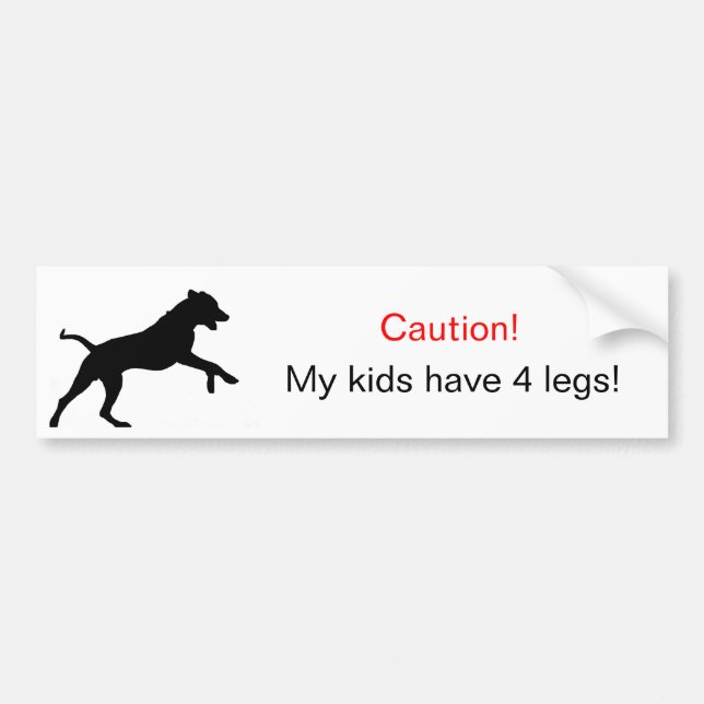 Rhodesian Ridgeback bumper sticker (Front)