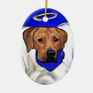 Rhodesian Ridgeback Ceramic Ornament