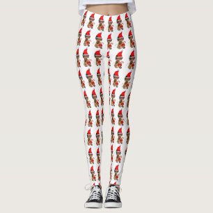 Rhodesian Ridgeback Christmas   Leggings