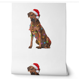 Rhodesian Ridgeback Christmas Lights Xmas Dog Love Wallpaper