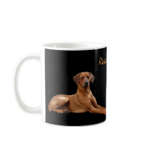 Rhodesian Ridgeback coffee sulk