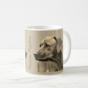 Rhodesian Ridgeback coffee sulk Mug