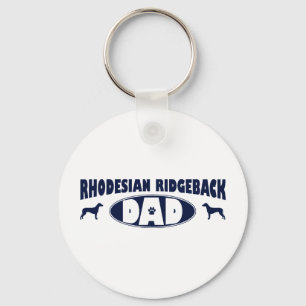 Rhodesian Ridgeback Dad Keychain