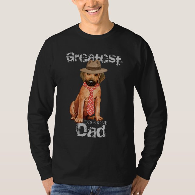 Rhodesian Ridgeback Dad T-Shirt (Front)