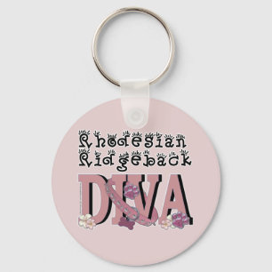 Rhodesian Ridgeback DIVA Keychain