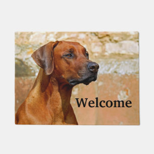 Rhodesian Ridgeback Dog Doormat