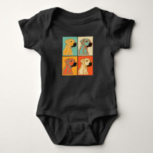 Rhodesian Ridgeback Dog Gift Idea Baby Bodysuit
