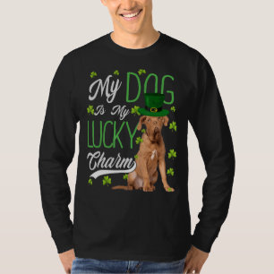 Rhodesian Ridgeback Dog My Dog Is My Lucky Charm T-Shirt
