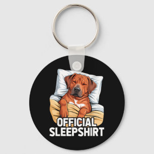 Rhodesian Ridgeback Dog Sleep Pyjamas Keychain