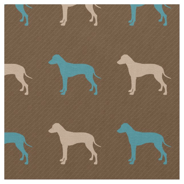 Rhodesian Ridgeback Fabric (Close Up)