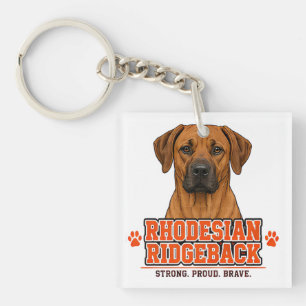 🐾 Rhodesian Ridgeback Family Pride 🐾 Keychain
