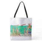 Rhodesian Ridgeback family reunion tote