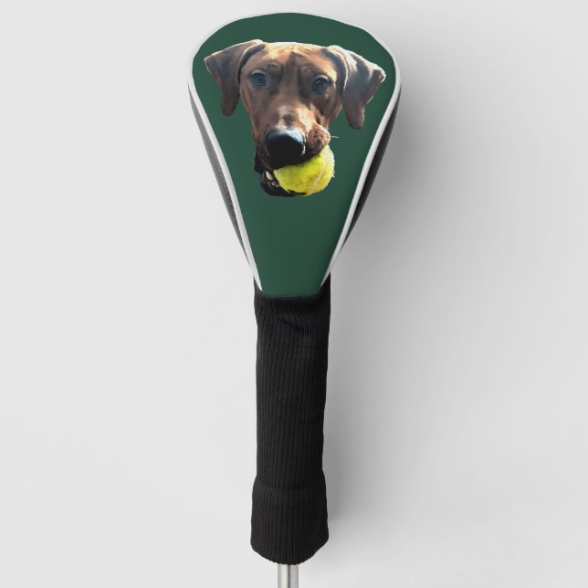 Rhodesian Ridgeback Golf Head Cover (Front)