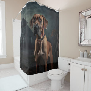 Rhodesian Ridgeback Halloween Scary 