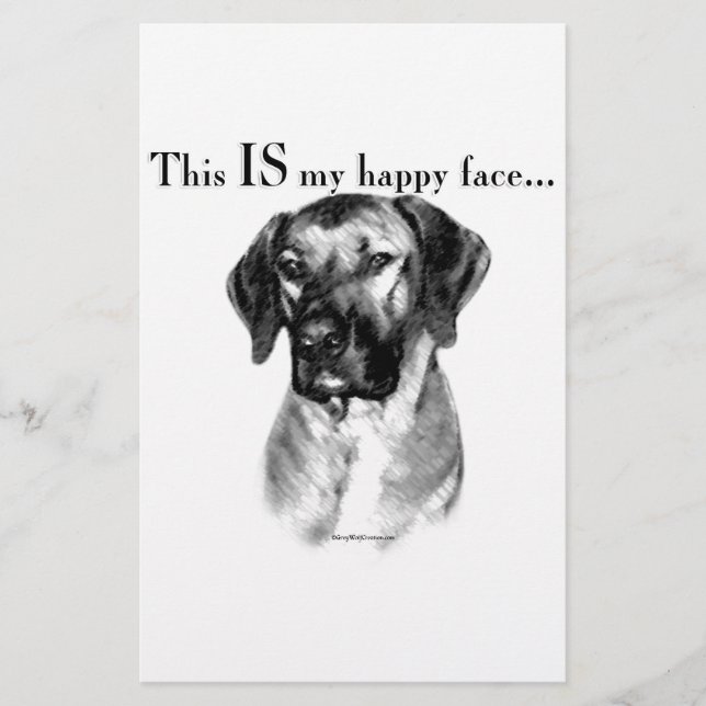 Rhodesian Ridgeback Happy Face (Front)