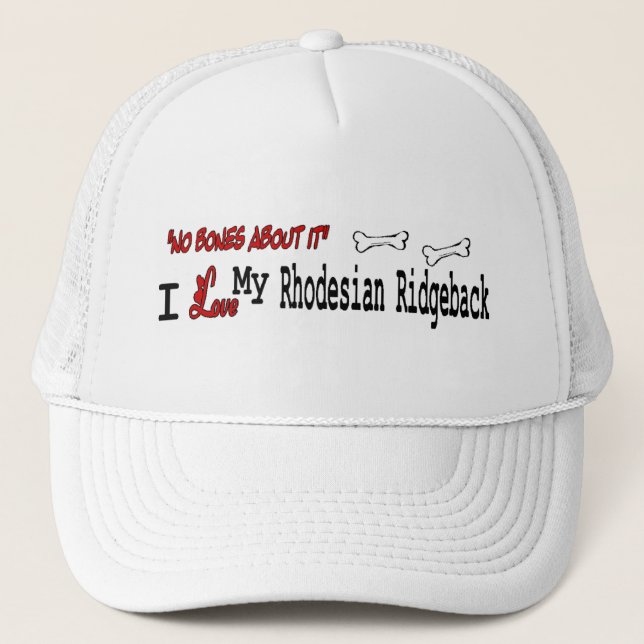 Rhodesian Ridgeback (I Love) Hat (Front)