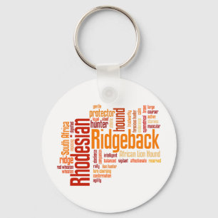 Rhodesian Ridgeback Keychain
