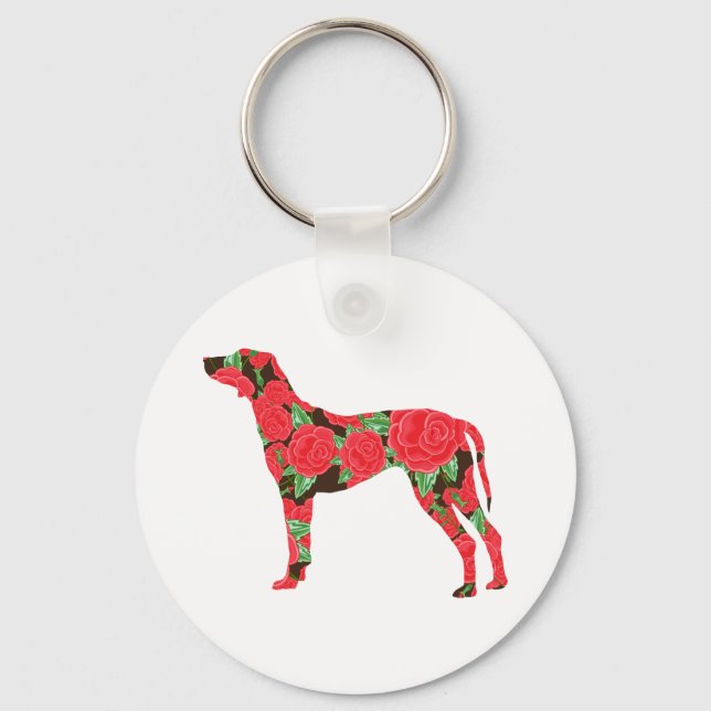 Rhodesian Ridgeback Keychain (Front)