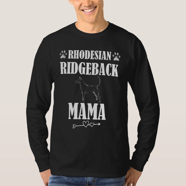 Rhodesian Ridgeback Mama T-Shirt (Front)
