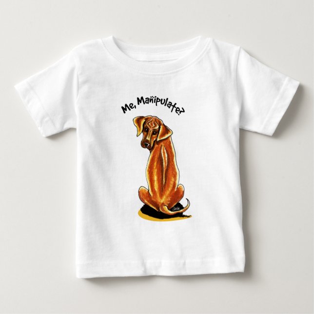 Rhodesian Ridgeback Manipulate Baby T-Shirt (Front)