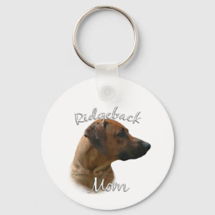 Rhodesian Ridgeback Mom 2 Keychain