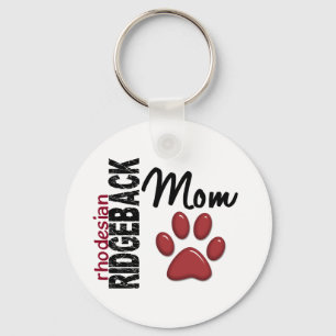Rhodesian Ridgeback Mom 2 Keychain