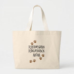 Rhodesian Ridgeback Mom Large Tote Bag