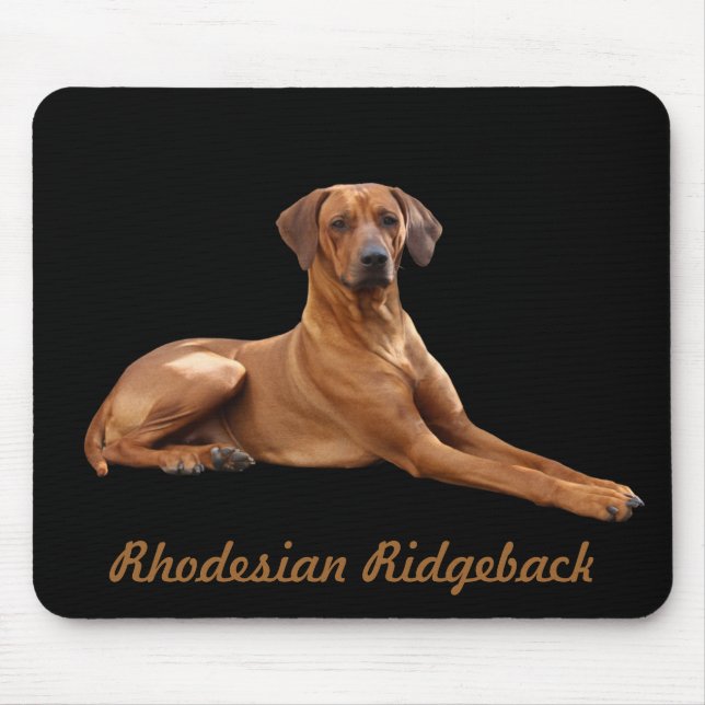 Rhodesian Ridgeback mousepad (Front)