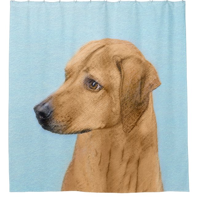 Rhodesian Ridgeback Painting - Original Dog Art (Front)