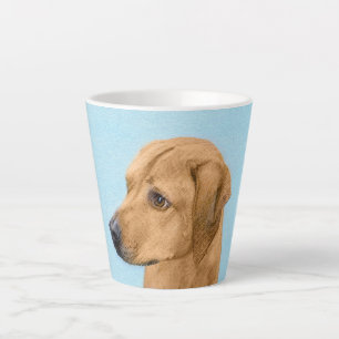 Rhodesian Ridgeback Painting - Original Dog Art Latte Mug