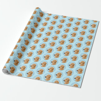 Rhodesian Ridgeback Painting - Original Dog Art Wrapping Paper