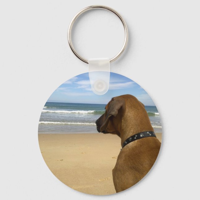 Rhodesian Ridgeback Products Keychain (Front)