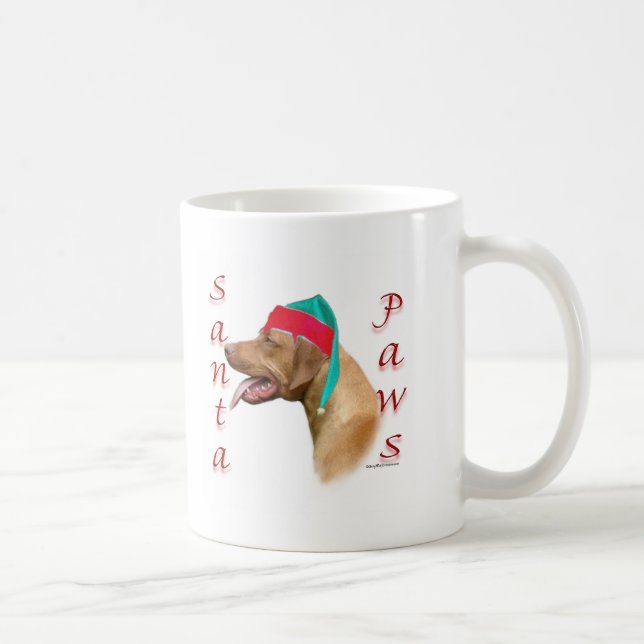 Rhodesian Ridgeback Santa Paws Coffee Mug (Right)