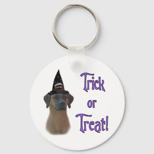 Rhodesian Ridgeback Trick Keychain
