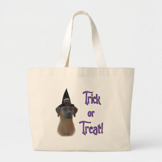 Rhodesian Ridgeback Trick Large Tote Bag