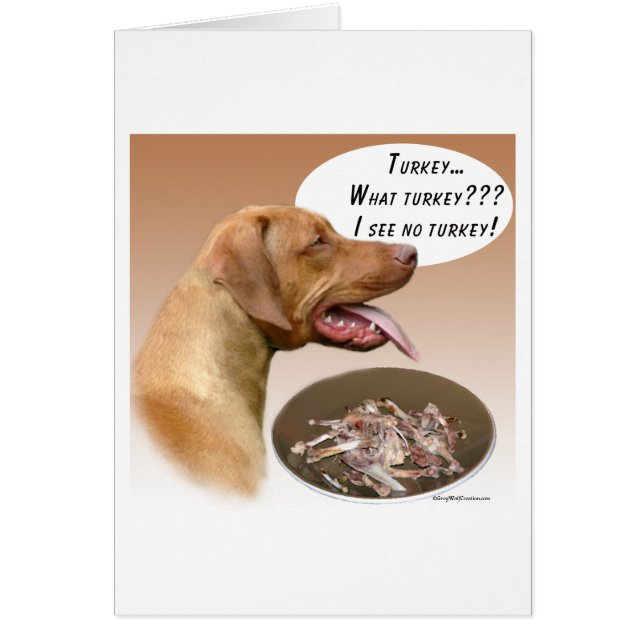 Rhodesian Ridgeback Turkey (Front)