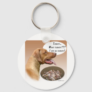 Rhodesian Ridgeback Turkey Keychain