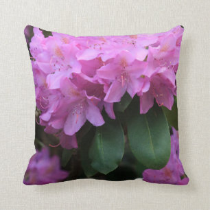 Rhododendron Beauty Throw Pillow