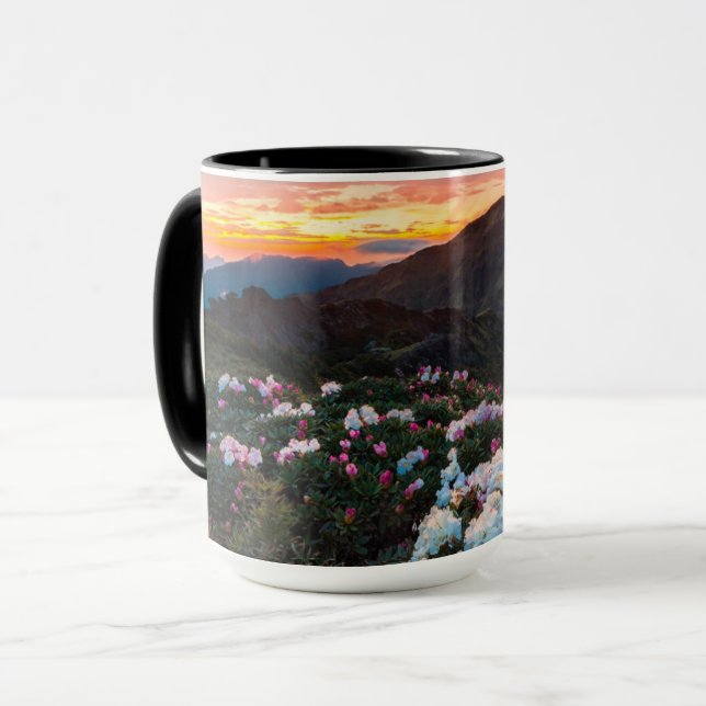Rhododendron Blooming | Taroko National Park Mug (Front Left)