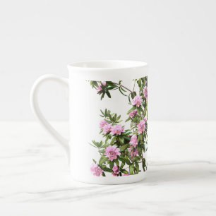 Rhododendron Botanical Flower Bone China Mug