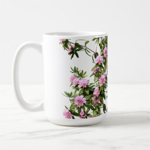 Rhododendron Botanical Flower Coffee Mug
