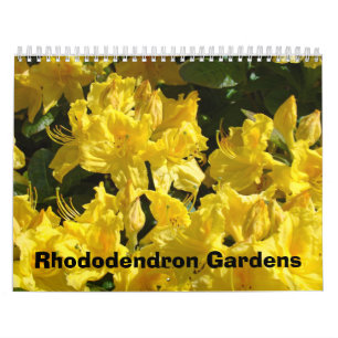Rhododendron Garden Calendars Photography nature