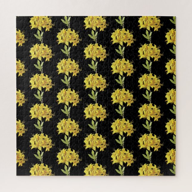 Rhododendron luteum (Pontic Azalea) Jigsaw Puzzle (Vertical)