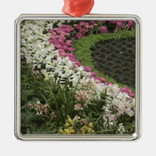 Rhododendron (Rhododendron catawbiense) Heath Metal Ornament