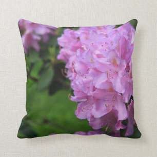 Rhododendron Throw Pillow