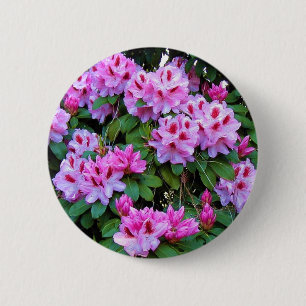 Rhododendrons 2 Inch Round Button